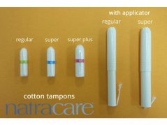 Natracare – tampóny z bio bavlny s aplikátorem | 16 kusů